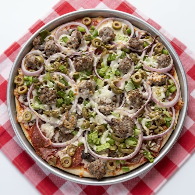 Deluxe Pizza.